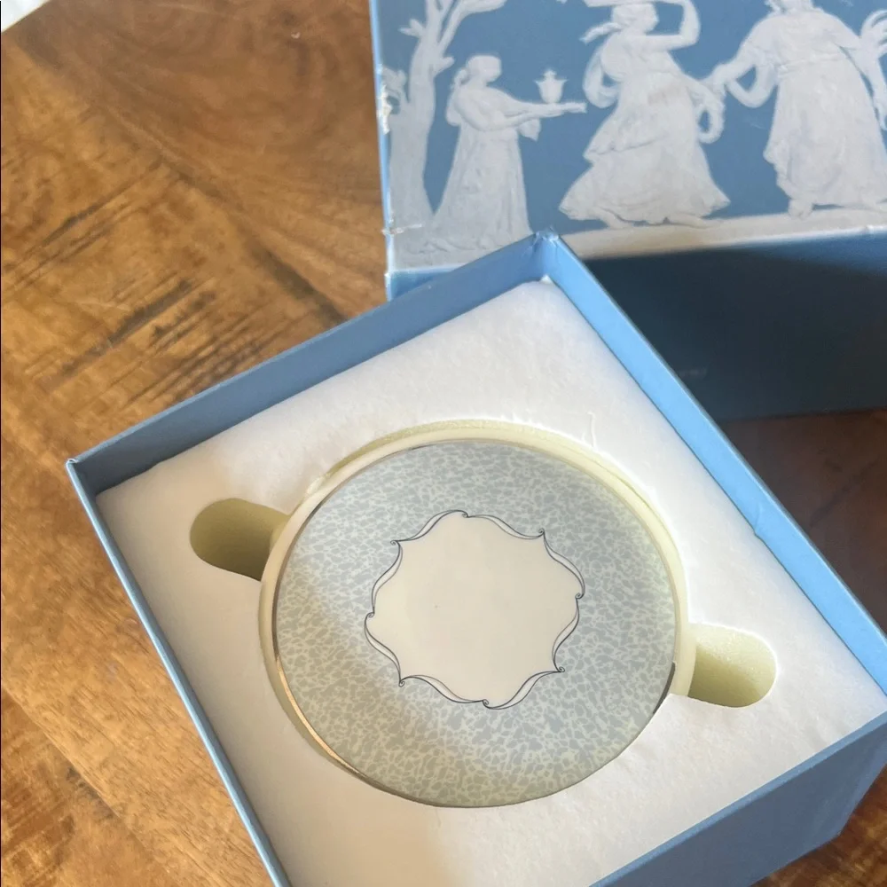 Wedgwood Blue and White Vanity Tray
